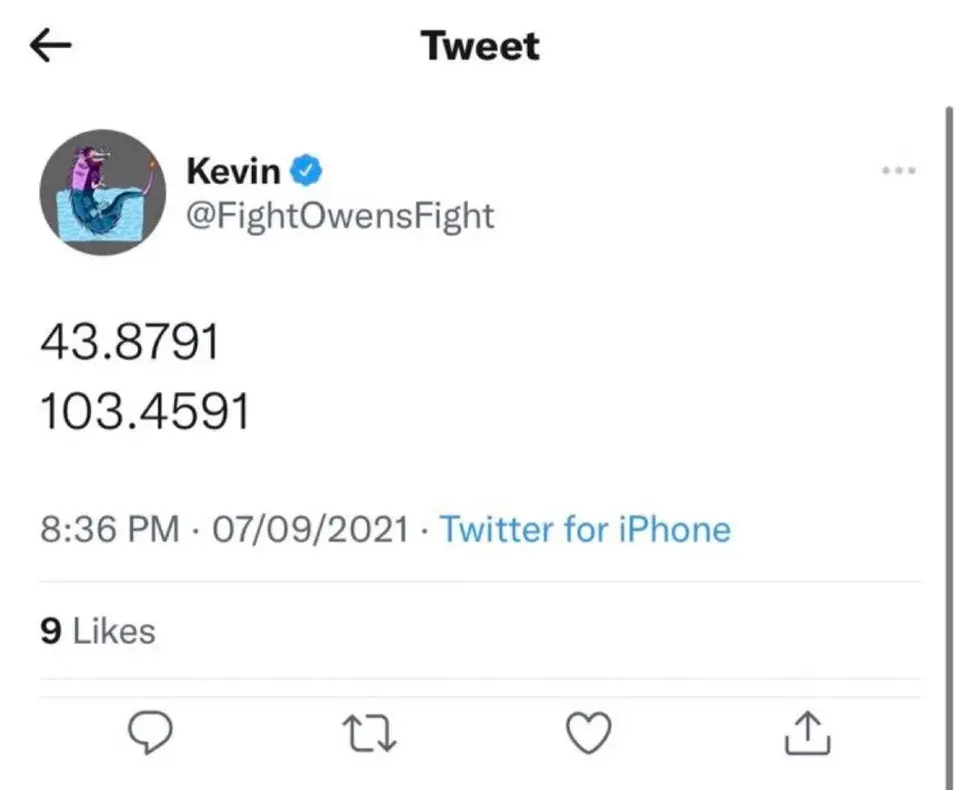 Kevin owens mount rushmore tweet